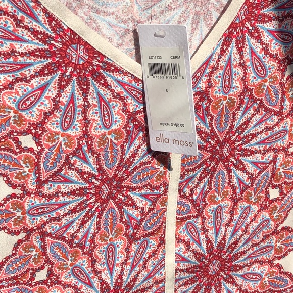 Ella Moss 'Caprice' Long Sleeve Shift Dress - Picture 8 of 8